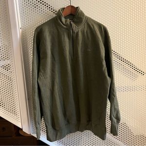 Outfitter Trading Co Gender Neutral Lake Tahoe 1/4 Zip Sweater Size Large GUC